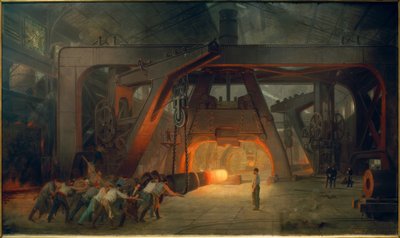 Steelworks of St.-Chamond by Fortune Joseph Seraphin Layraud